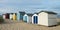 Beach Huts at Southwold, Suffolk, UK