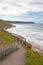 Beach huts at Whitby, North Yorkshire