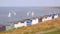 Beach huts and yachts