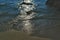 Beach idyll, sand and stones