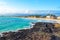 Beach on Isabela Island in Galapagos