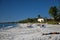 Beach on the Island Longboat Keyat the Gulf of Mexico, Florida