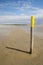 Beach on the island of Terschelling in the Netherlands