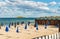 The beach of Isola delle Femmine or the Island of Women, Sicily