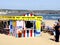 Beach kiosk, Weymouth, Dorset.