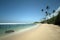 Beach at Koggala with the stilt fishermen of Sri Lanka