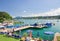 Beach on Lake Worth. Resort Velden. Austria