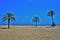 Beach of the Lancon from Carboneras Almeria Andalusia Spain