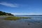 Beach landscape Goose Spit Park, Comox