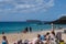 Beach life at Mokapu Beach Park on the Hawaiian island of Maui