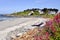 Beach of Locquirec in France