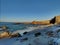 Beach at low tide in Monterey, California