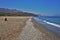 Beach of the Macenas from Mojacar Almeria Andalusia Spain