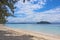 Beach on the Manukan Island, state Sabah, Malaysia