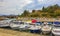 Beach at the marina beach boats promenade Novi Vinodolski Croatia