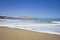 Beach in Miraflores district in Lima, Peru