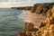 Beach in the morning at Ras al Jinz turtle reserve