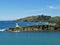 Beach and Mountain scenic views near Puerta Plata, Dominican Republic