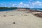 Beach at the mouth of Rio Toa river near Baracoa, Cu