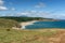 A beach at the mouth of the Veleka River, Sinemorets village, Bulgaria