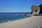 Beach of the Muertos from Carboneras Almeria Andalusia Spain