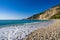 The Beach of Myrtos on Kefalonia Island