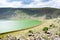 beach of NarlÄ±gol Crater Lake in Cappadocia