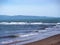 Beach at Nature Reserve at Skala Kalloni Lesvos Greece