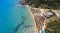 Beach at Nea Roda at Chalkidiki, Greece