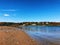 The beach near Pemaquid River