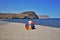 Beach of the Negras cabo de gata Nijar Almeria Andalusia Spain