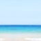 Beach ocean background blur
