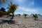 Beach and ocean panoramic summer holiday Mexico