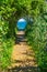 Beach Ocean Path Boardwalk Forest Trees Padnaram Dartmouth Massachusetts