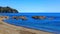 The beach at Omaio in the eastern Bay of Plenty, New Zealand