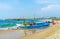 The beach with oruwa boat