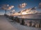 The beach of Ouddorp, The Netherlands