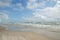 Beach on Padre Island, TX USA