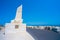 Beach and Palms on Riviera seafront of San Benedetto del Tronto Marche Italy