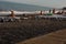 Beach parasol, woman laying, tourism travel, dry grass, alushta crimea, senior couple, seaside resort