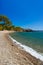 Beach at Phaselis in Antalya, Turkey