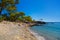 Beach at Phaselis in Antalya, Turkey