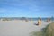 Beach and Pier,Heiligenhafen,baltic Sea,Germany