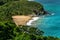 Beach Plage de Tillet, Basse-Terre, Guadeloupe, Caribbean