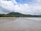 Beach Playa Samara in Costa Rica in the rainy season