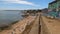 Beach of Poca and the Fort of So Teodosio da Cadaveira in Estoril, Portugal