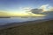 Beach of Porto San Giorgio, Marche, at evening