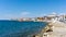 Beach promenade in Piran. Portoroz  Piran  Obalno-kraska  Slovenia  June 2020