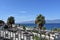 Beach promenade in Reggio Calabria, Italy