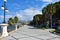 Beach promenade in Reggio Calabria, Italy